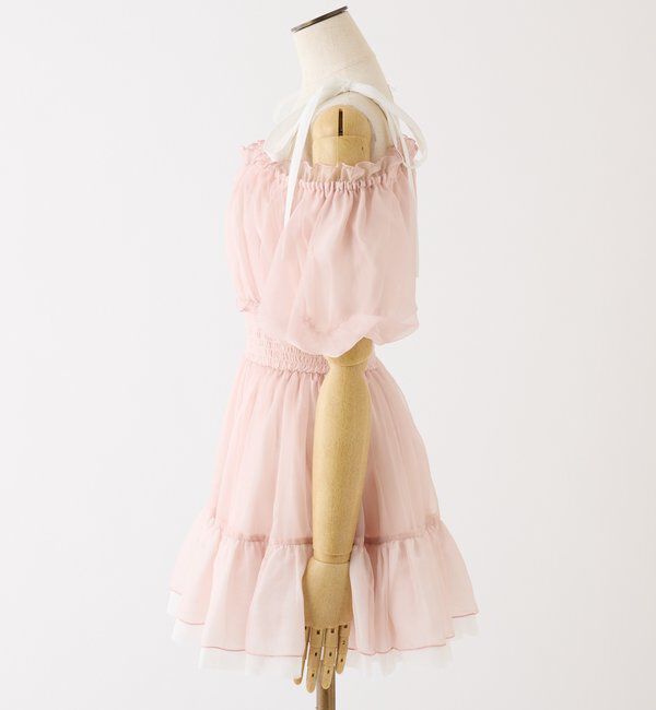  「半袖愛されメロチュニック」|ワンピース|