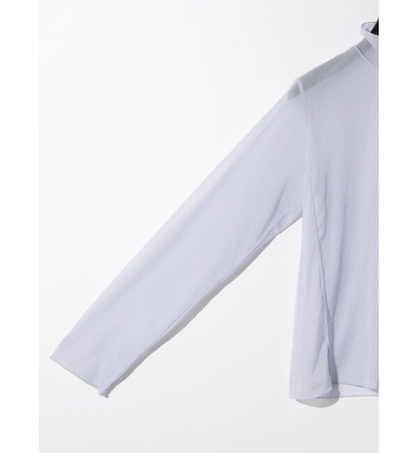 MIDIUMISOLID「MIDIUMISOLID for Ladies シアーハイネックインナー」|Tシャツ・カットソー|