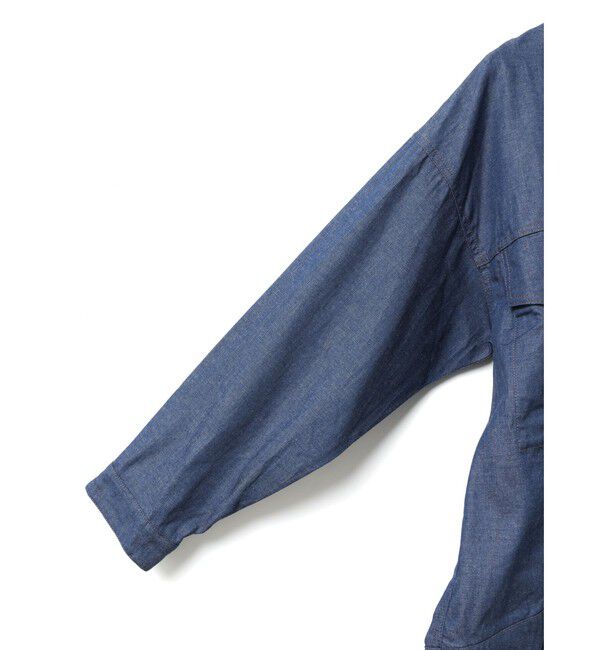 MidiUmi「MidiUmi ワイドデニムジャケット」|テーラードジャケット|