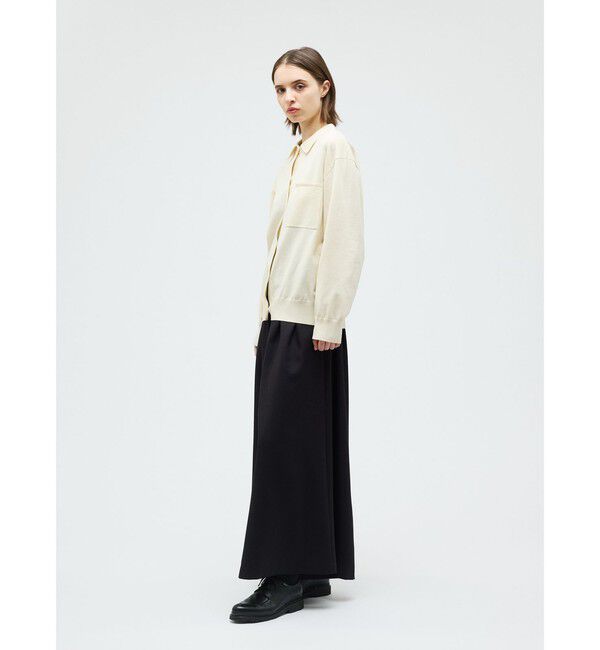 mizuiro ind「mizuiro ind シャツカーディガン」|カーディガン|