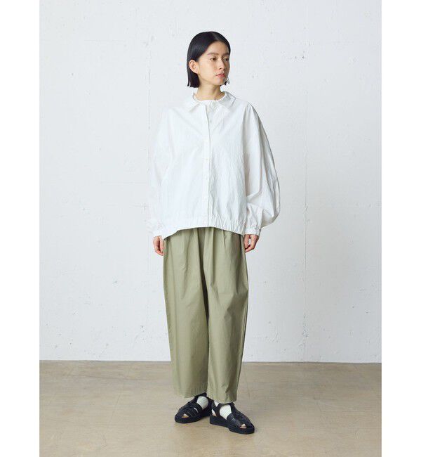 MidiUmi「MidiUmi ワイドシャツジャケット」|テーラードジャケット|