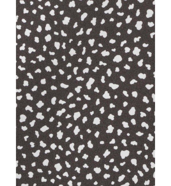 mizuiro ind「mizuiro ind プリントワイドプルオーバー」|Tシャツ・カットソー|