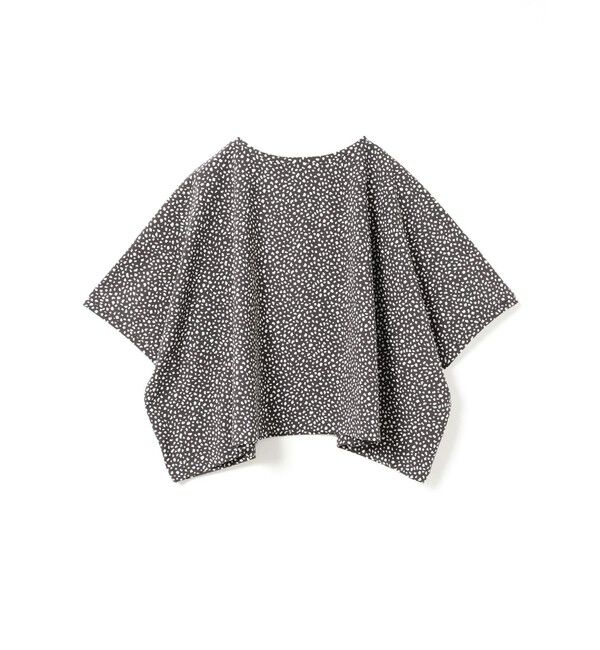 mizuiro ind「mizuiro ind プリントワイドプルオーバー」|Tシャツ・カットソー|