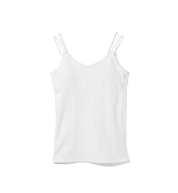 MIDIUMISOLID「MIDIUMISOLID for Ladies パッド入りキャミソール」|Tシャツ・カットソー|