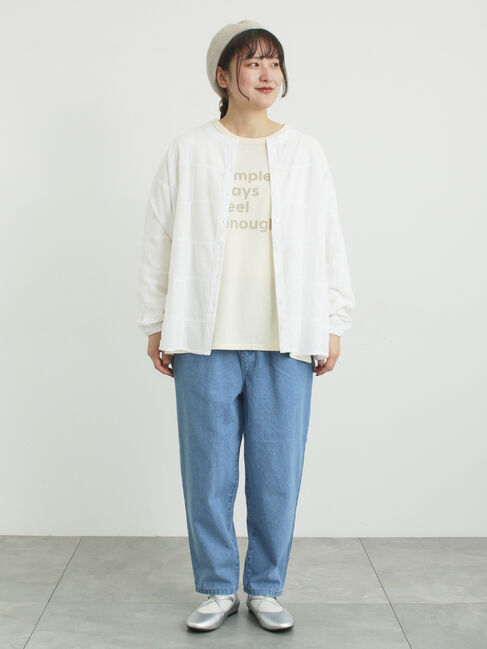 Samansa Mos2「柄アソートロゴロンT」|Tシャツ・カットソー|