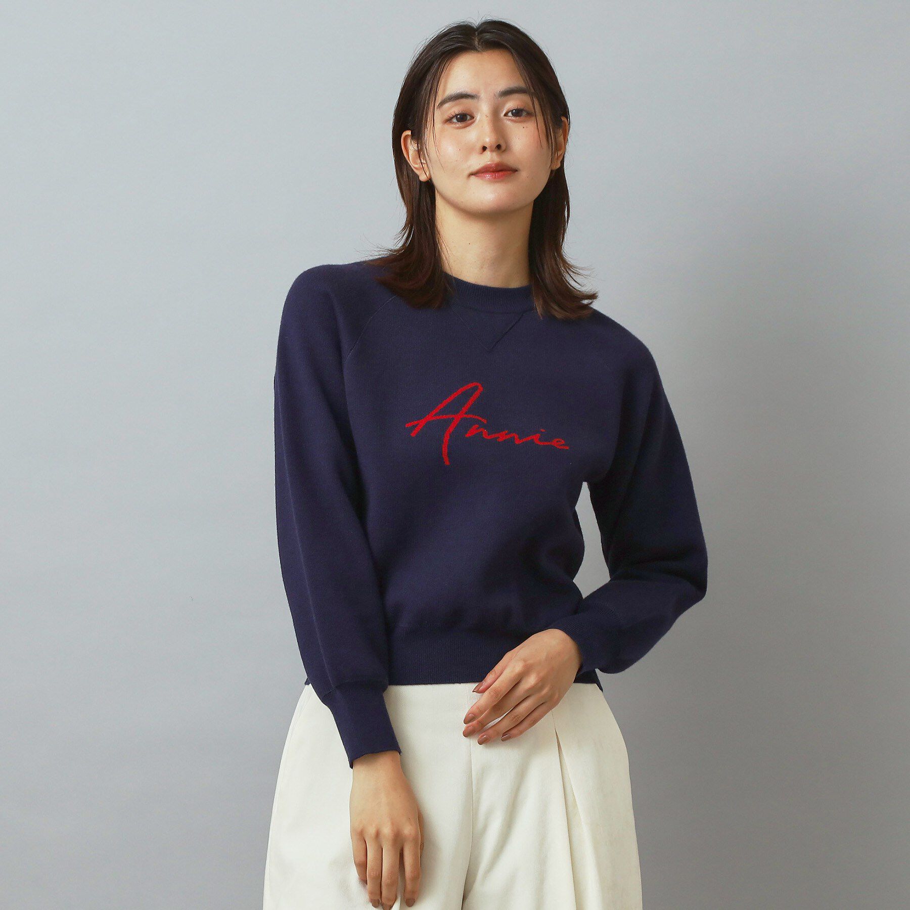 DRESSTERIOR「アニージャカードニット」|ニット・セーター|