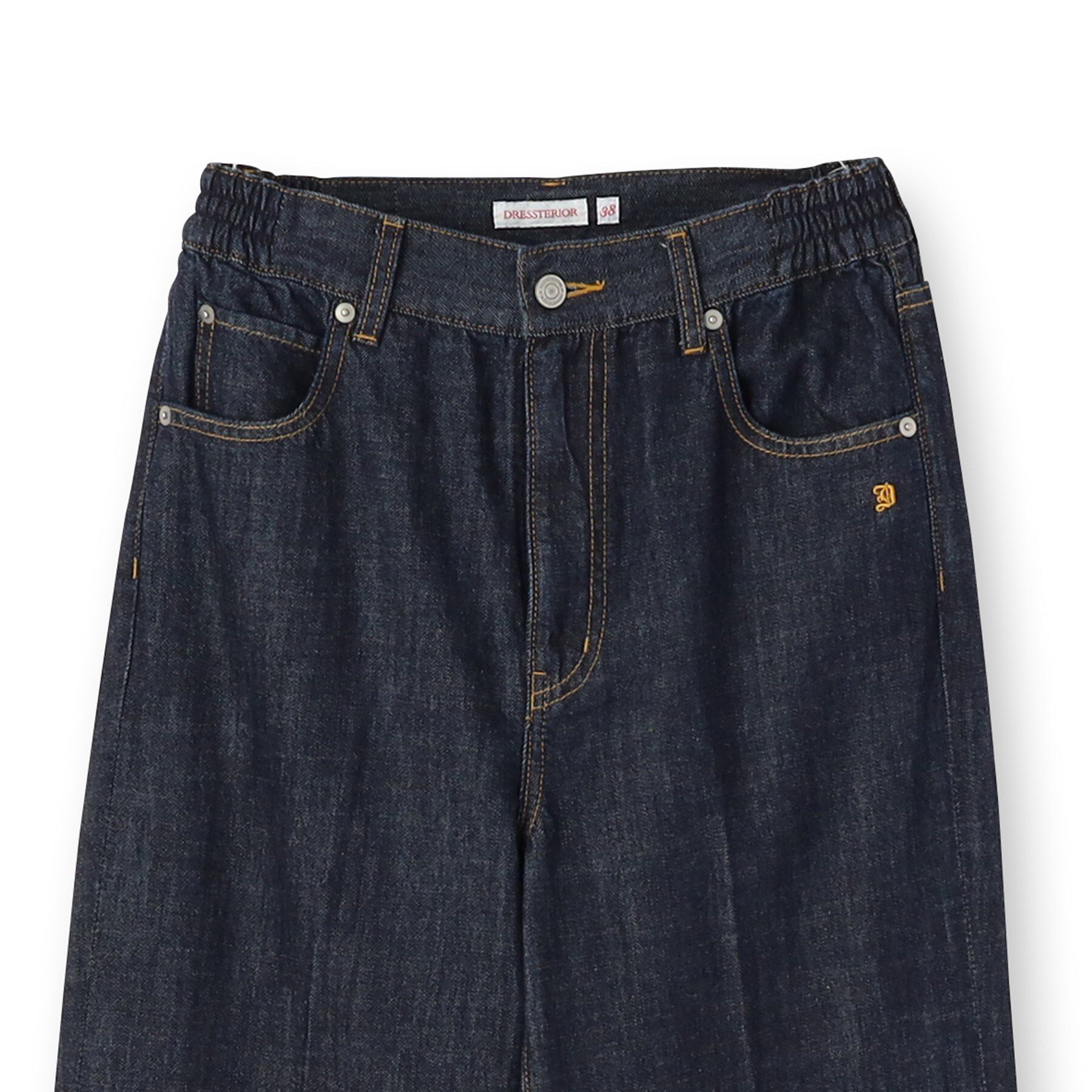 DRESSTERIOR「【大人MUSE5月号掲載】センタープレスストレートデニム」|デニム|