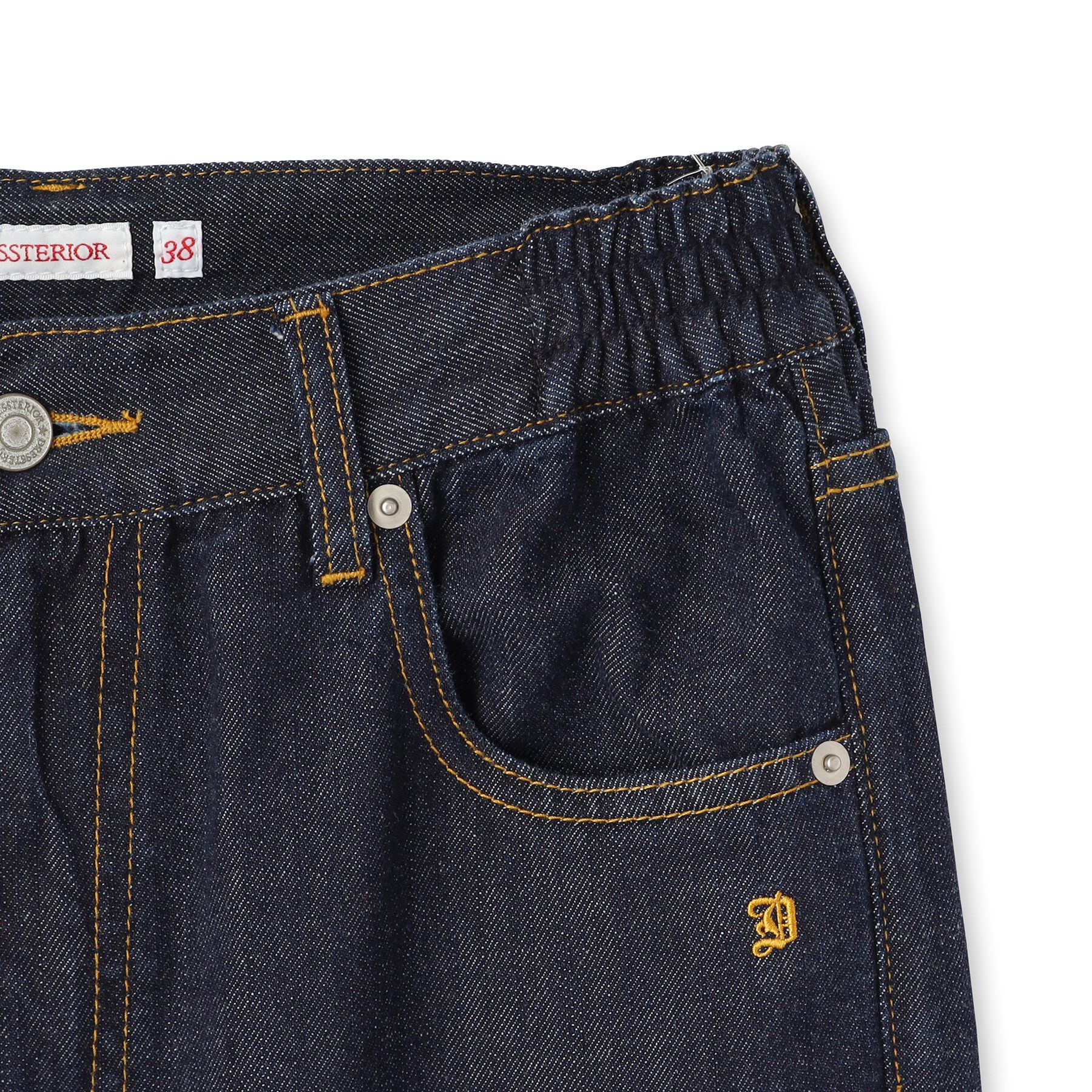 DRESSTERIOR「【大人MUSE5月号掲載】センタープレスストレートデニム」|デニム|