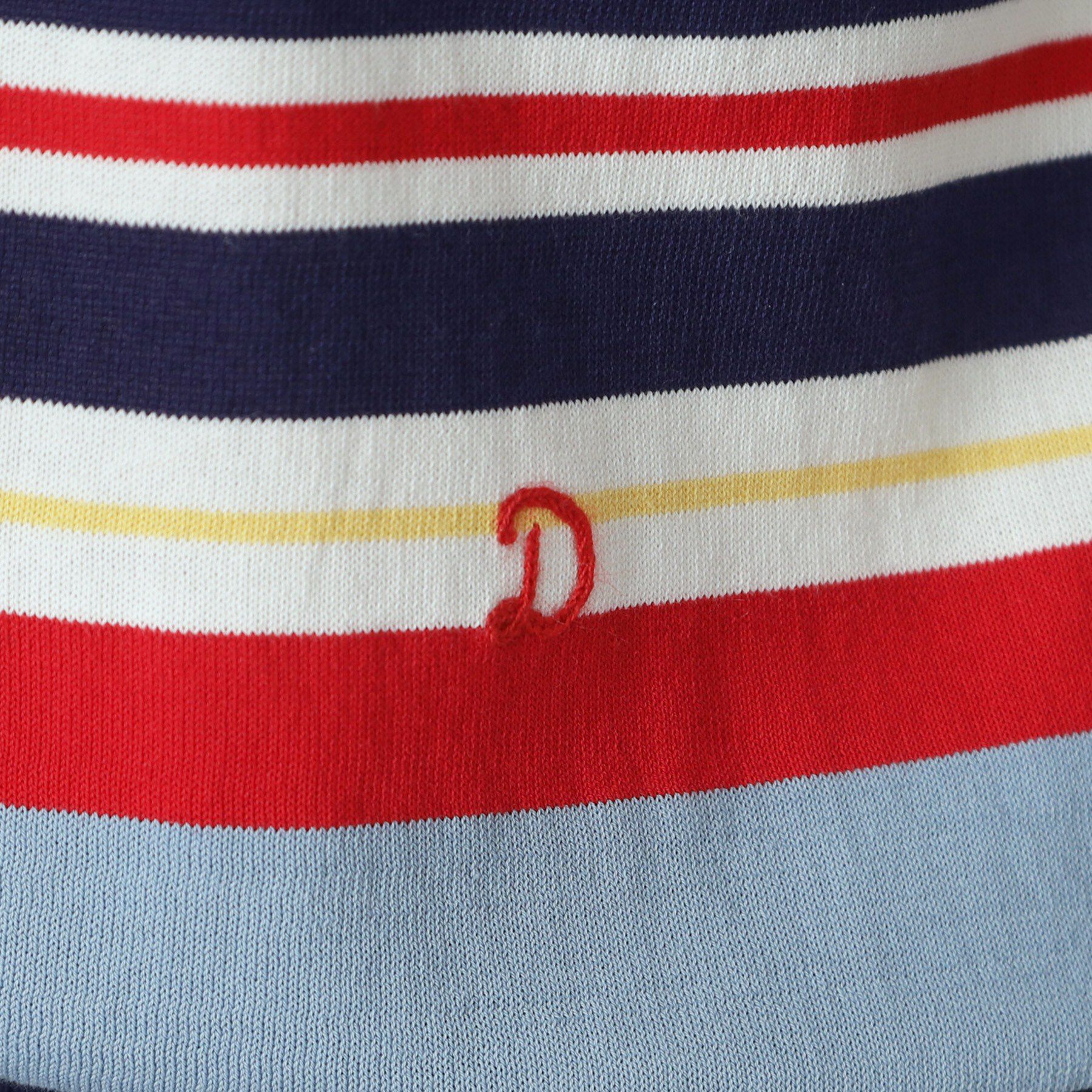 DRESSTERIOR「【大人MUSE5月号掲載】コットンシルクマルチボーダーニット」|ニット・セーター|