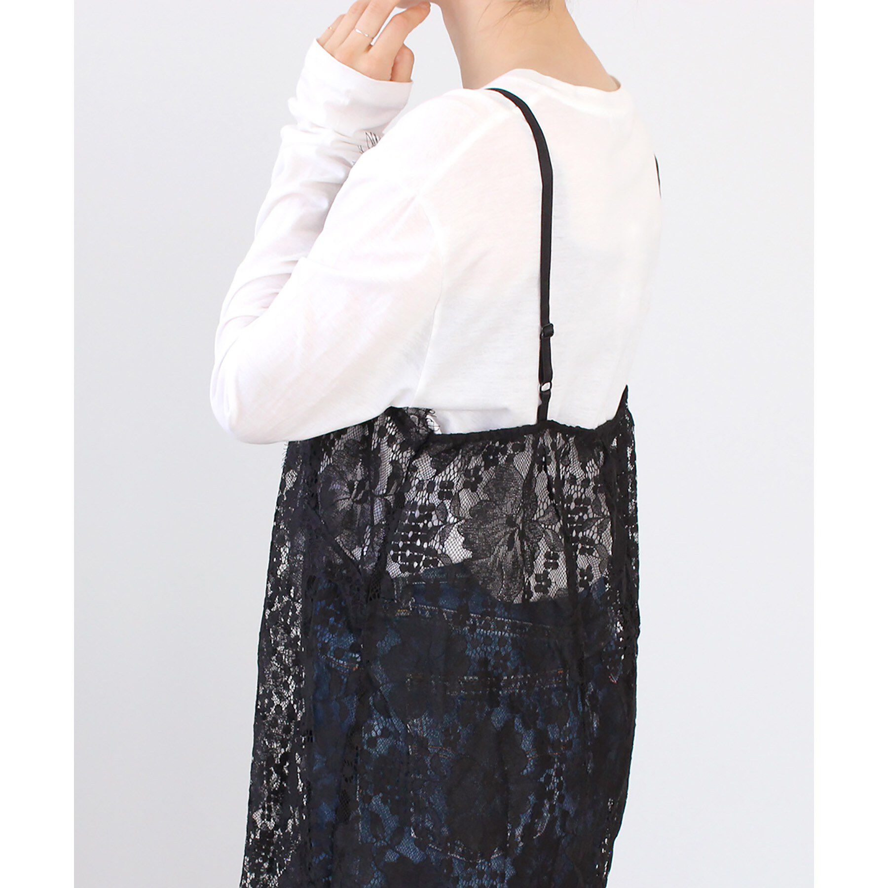 DRESSTERIOR「Dhyana．（ディアナドット）レースキャミソール」|ワンピース|