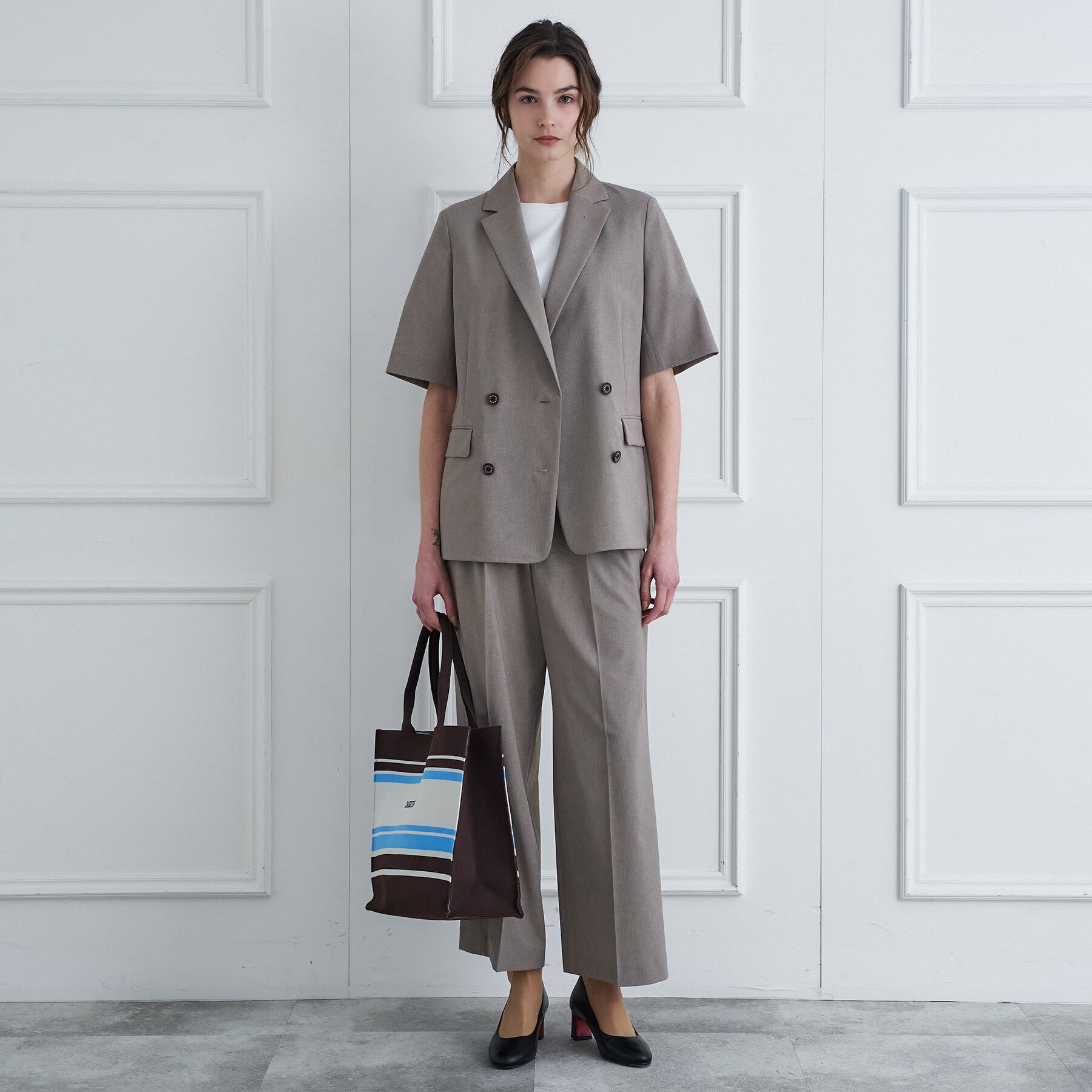 DRESSTERIOR「【大人MUSE5月号掲載/セットアップ可】ウォッシャブルイージーサマージャケット」|テーラードジャケット|