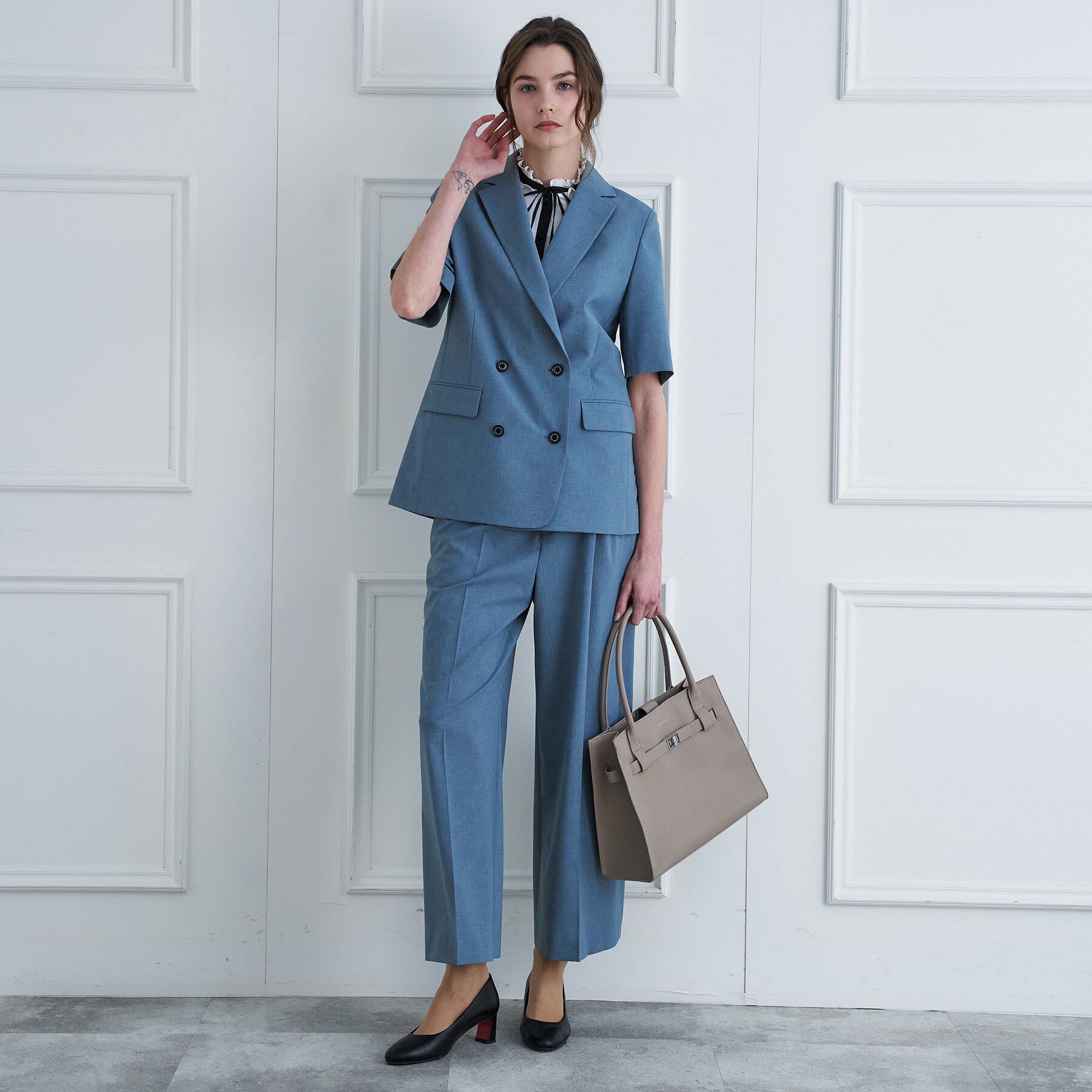 DRESSTERIOR「【大人MUSE5月号掲載/セットアップ可】ウォッシャブルイージーサマージャケット」|テーラードジャケット|