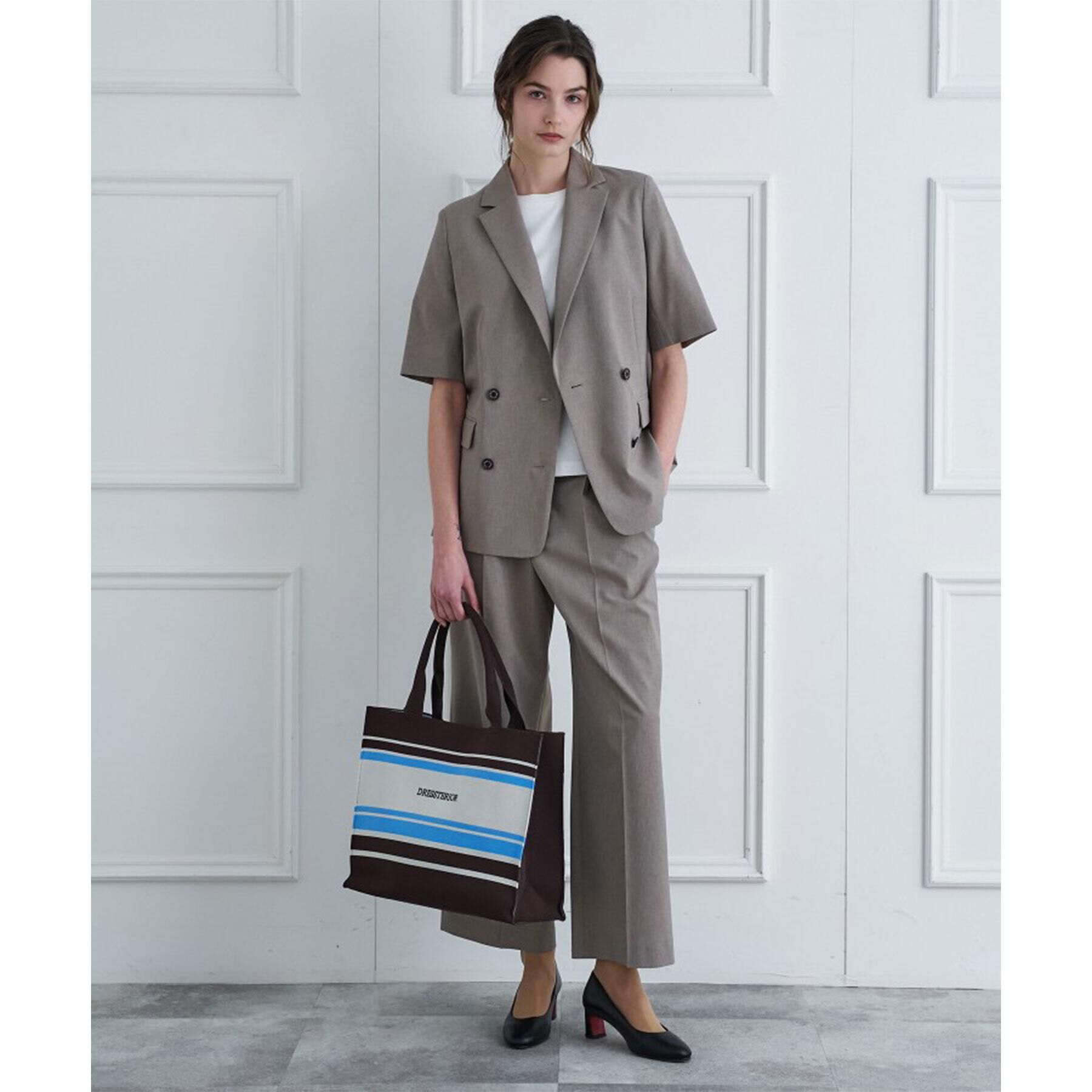 DRESSTERIOR「【大人MUSE5月号掲載】【セットアップ可】ウォッシャブルタックワイドパンツ」|その他|