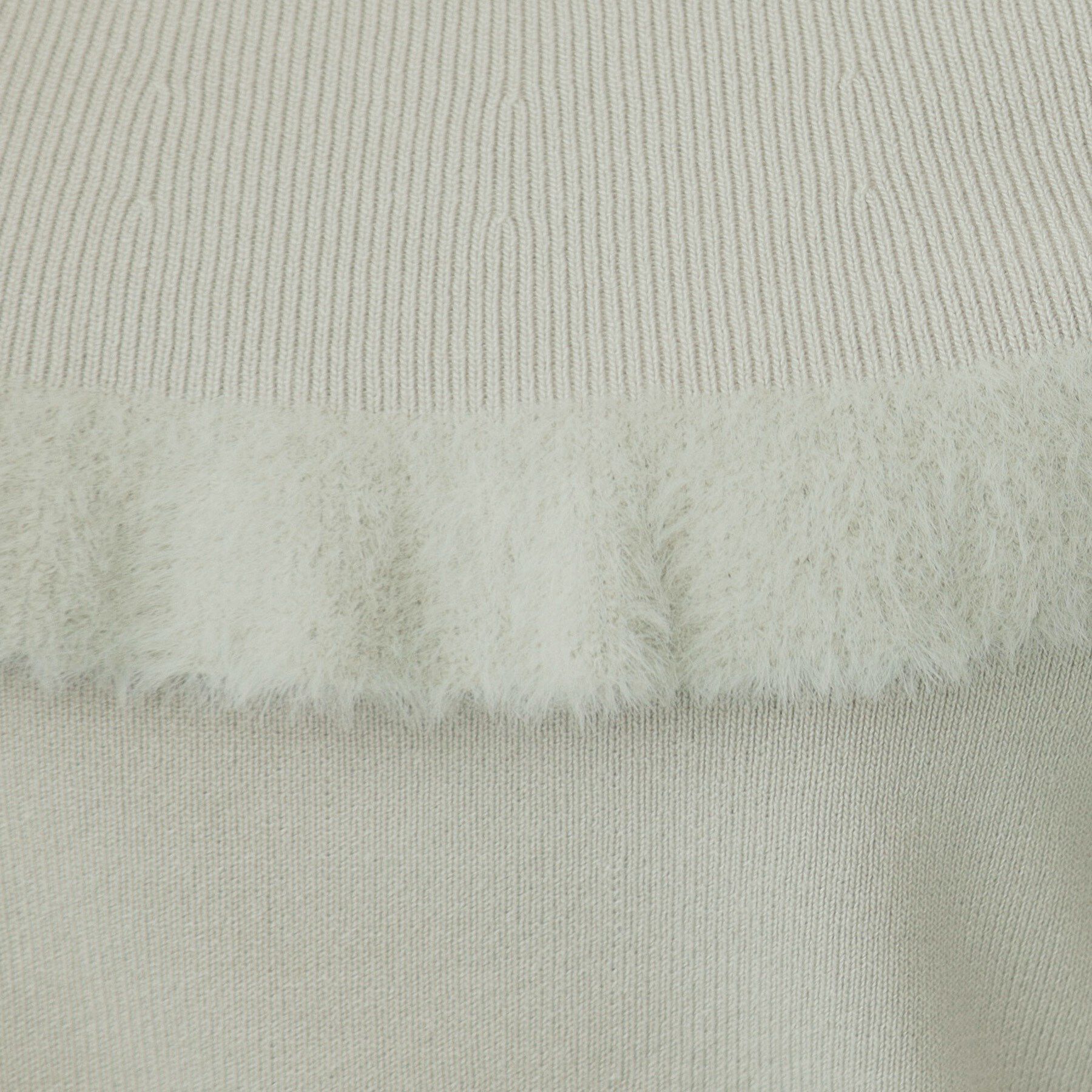 index「ファーフリルケープニット【洗濯機洗い可】」|ニット・セーター|