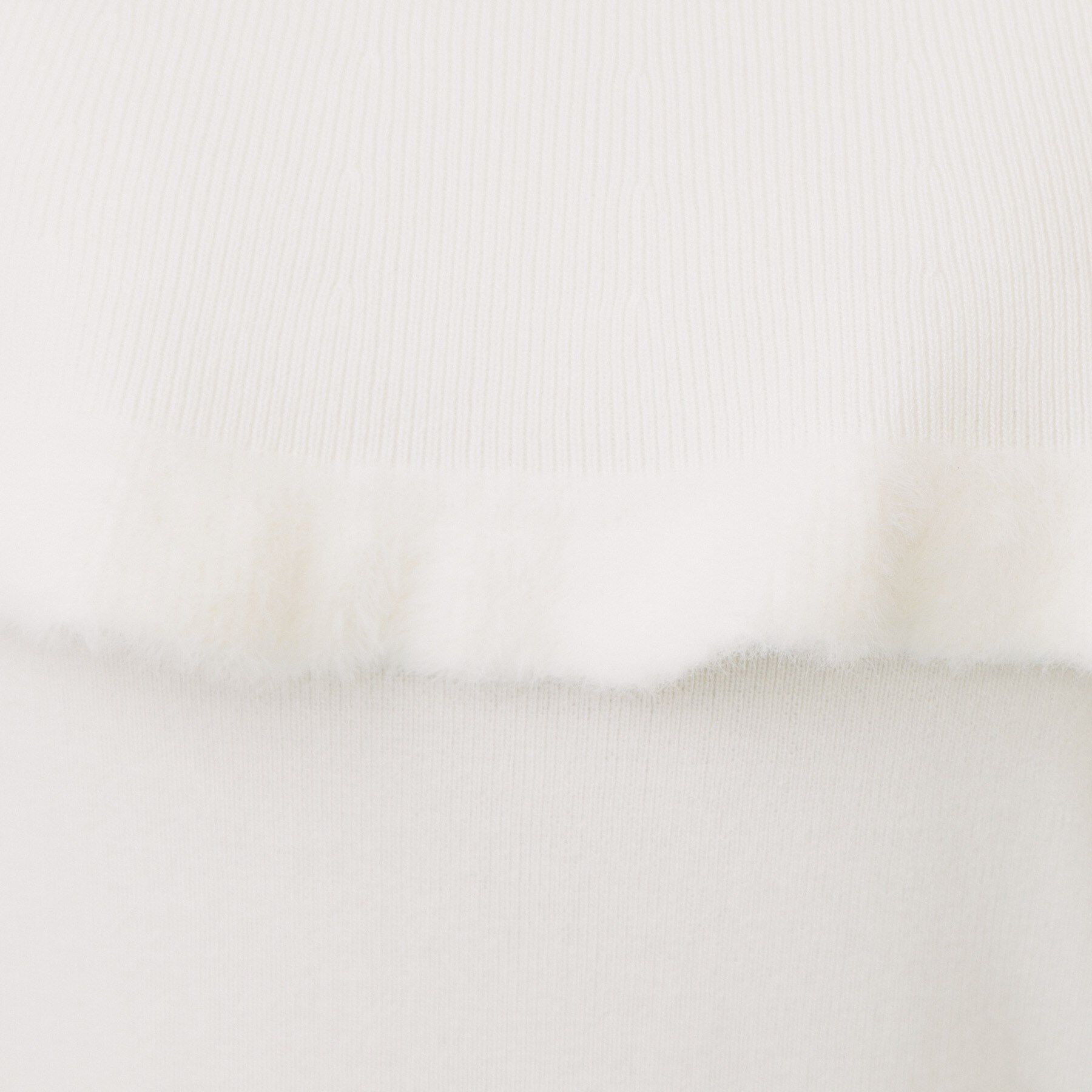 index「ファーフリルケープニット【洗濯機洗い可】」|ニット・セーター|