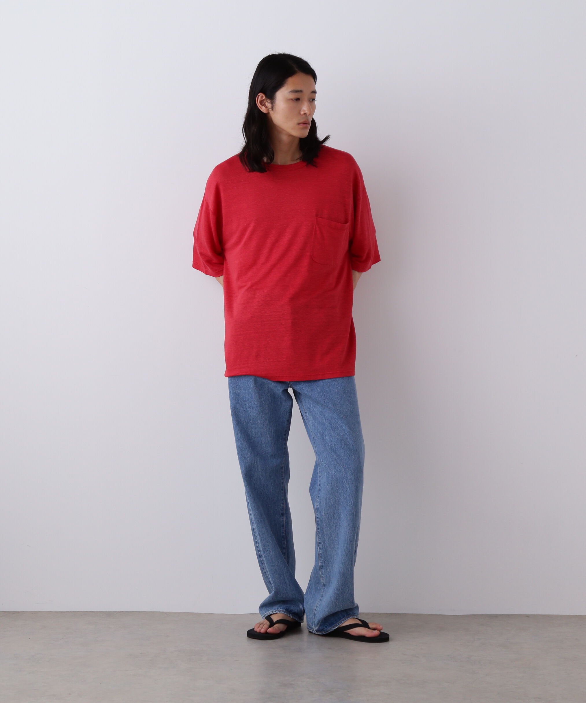 YLEVE 「YLEVE / LINEN POCKET T-SHIRT」|Tシャツ・カットソー|