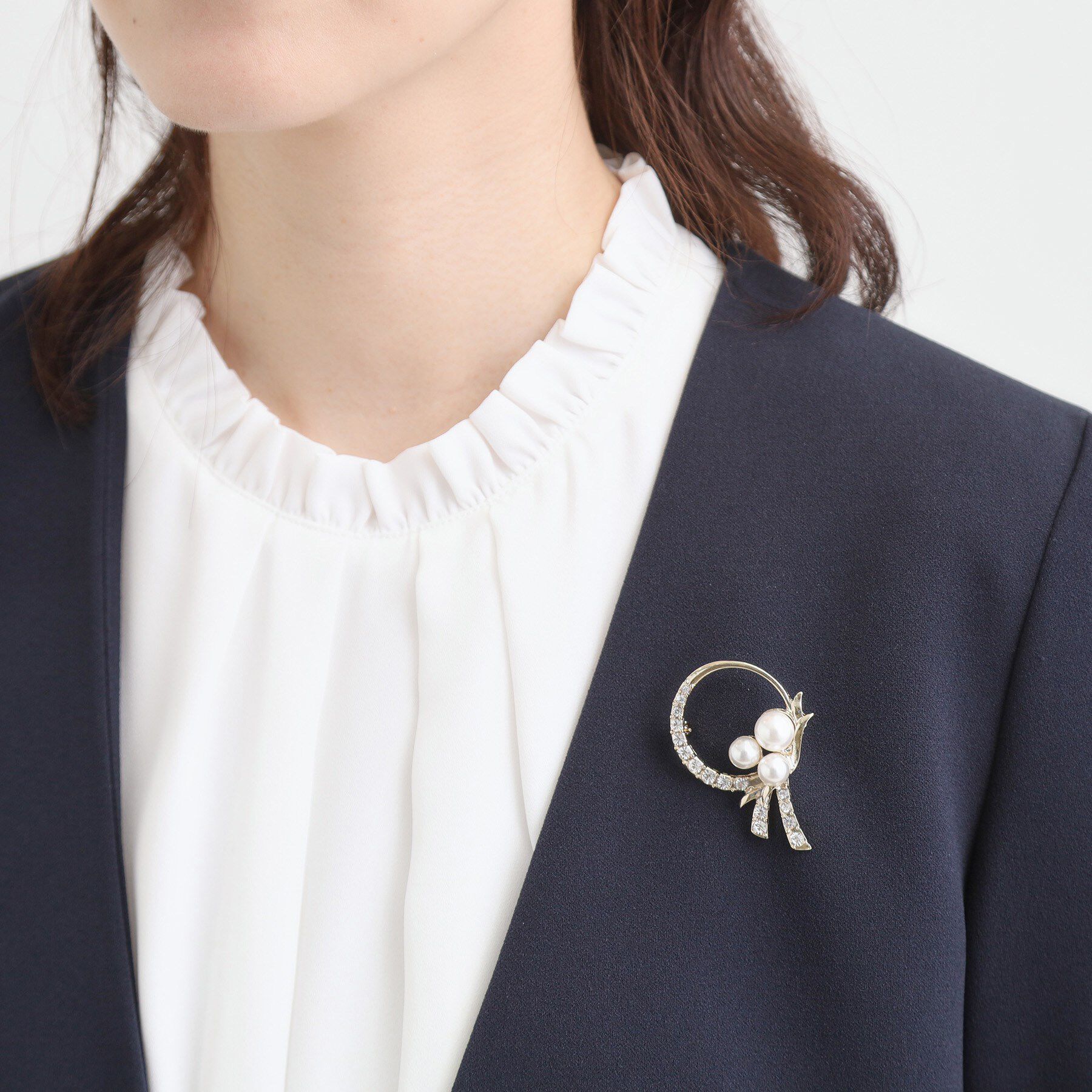 SHOO･LA･RUE「【セレモニー】選べる4デザイン 華やかブローチ」|ブローチ・コサージュ|