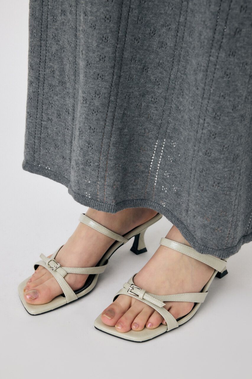 MOUSSY「TINY BELTED サンダル」|サンダル|L/GRY1