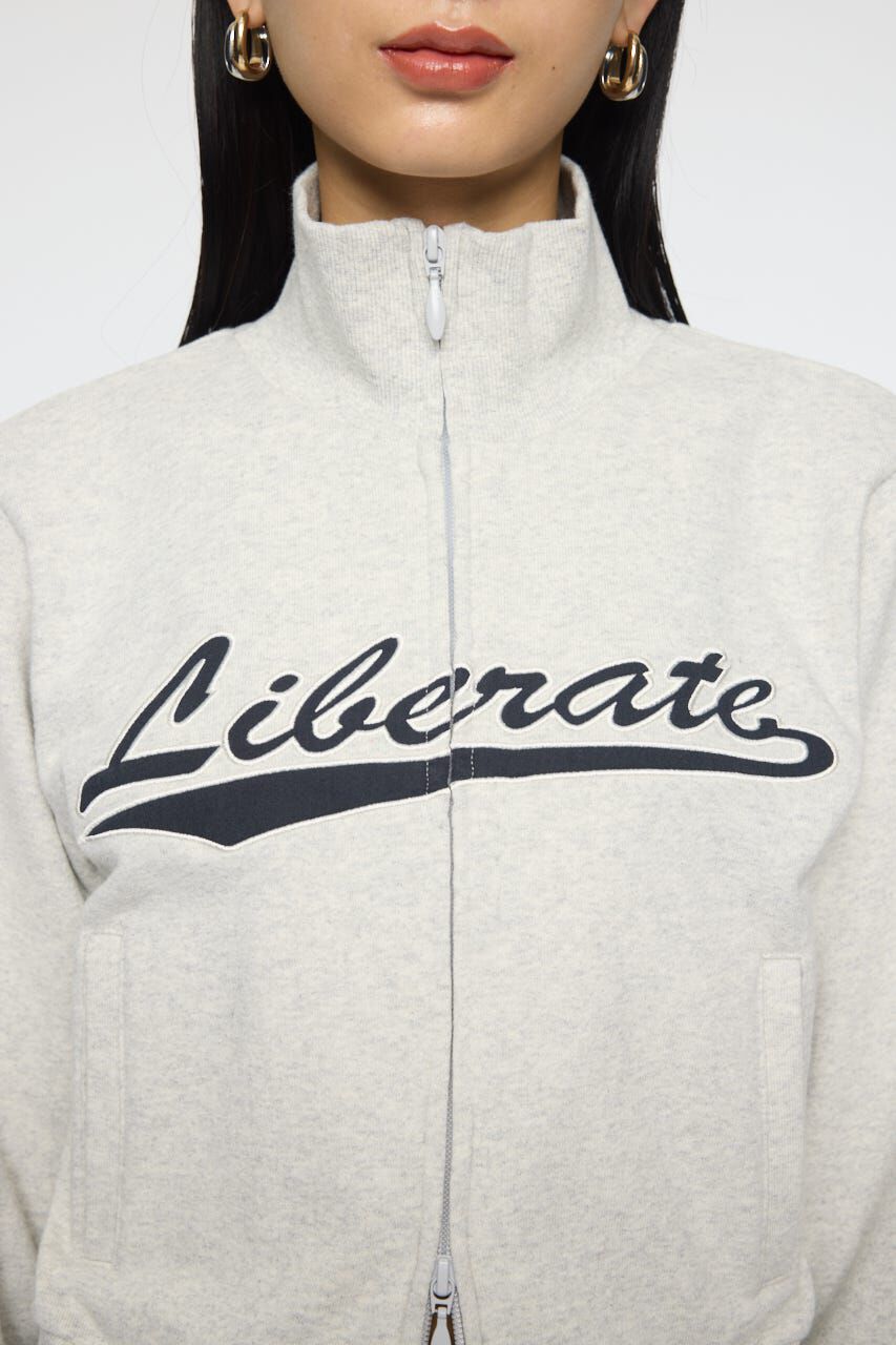 MOUSSY「VARSITY LOGO TRACK ジャケット」|Tシャツ・カットソー|