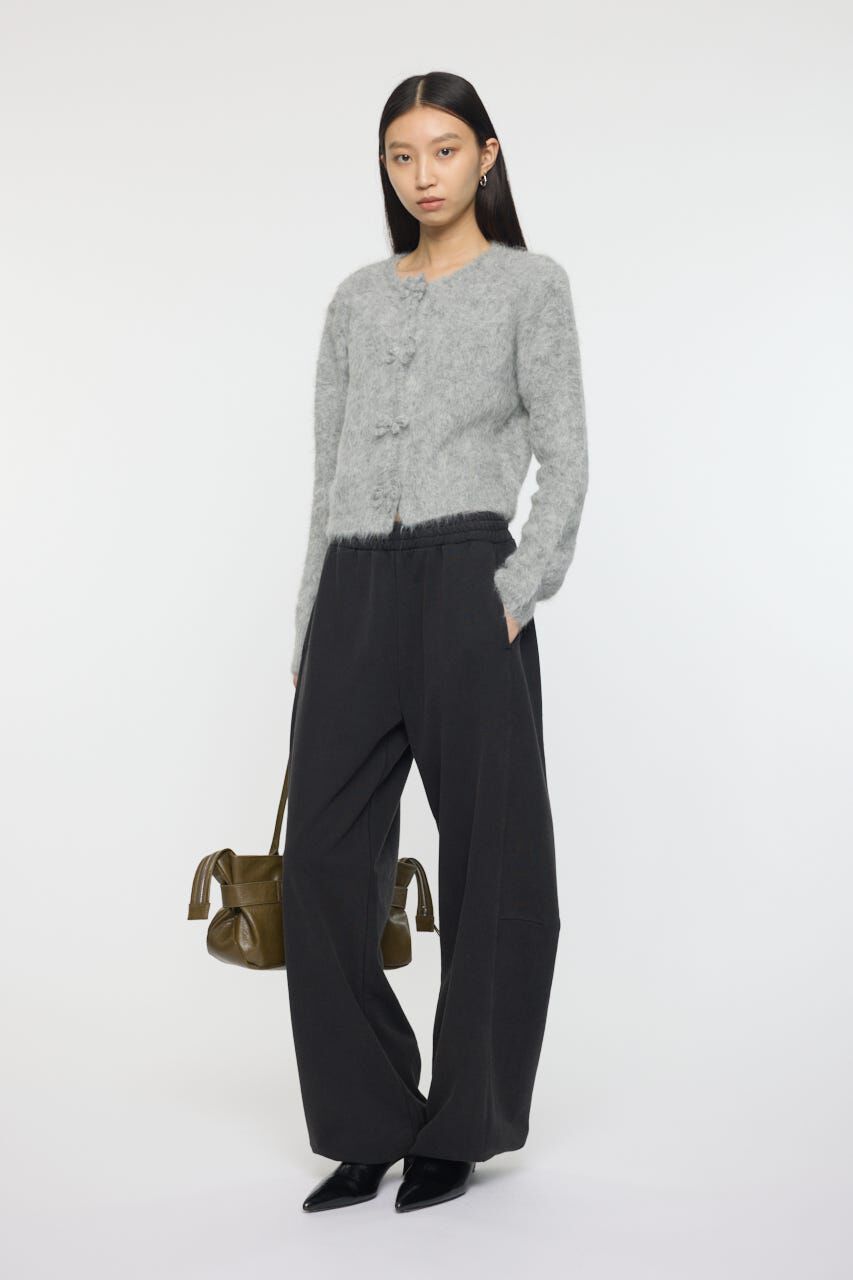 MOUSSY「FRONT RIBBON カーディガン」|ニット・セーター|