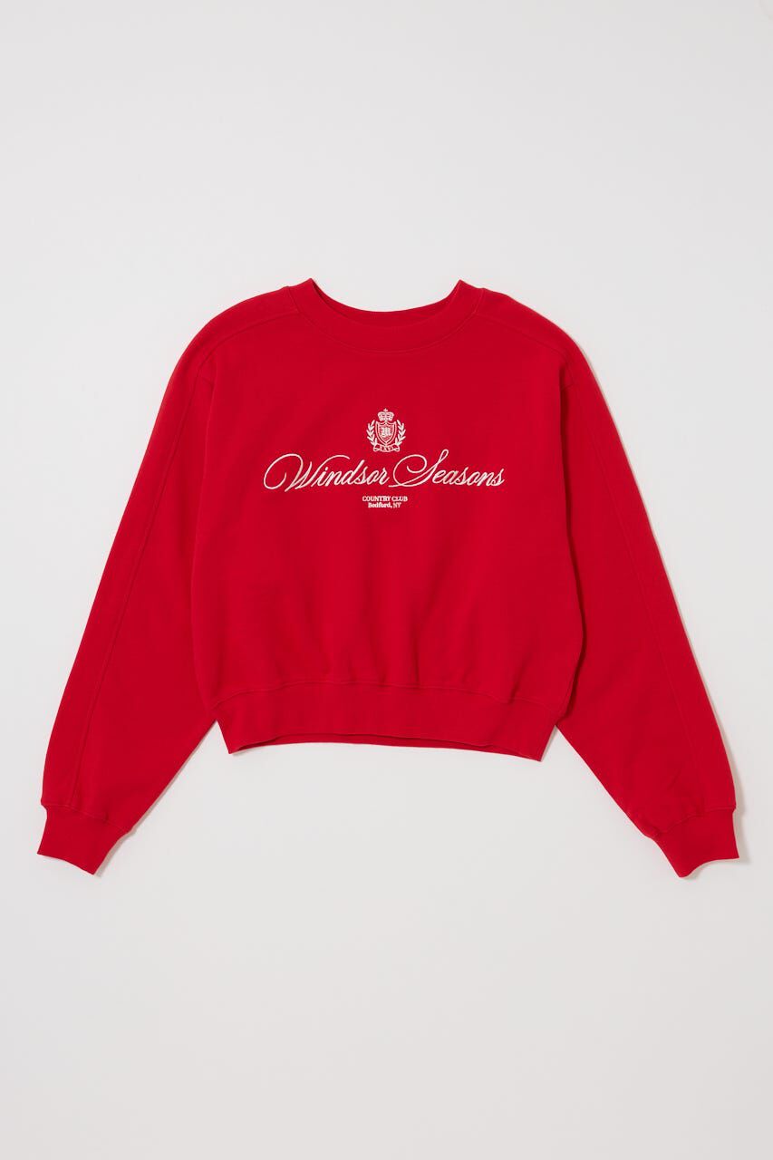 MOUSSY「CC EMBROIDERY プルオーバー」|パーカー|