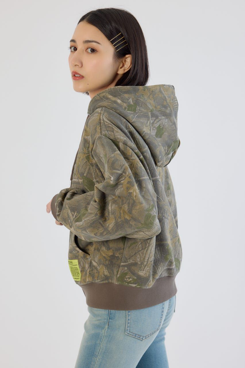 RODEO CROWNS「SHARE PATTERN W ジップパーカー」|パーカー|