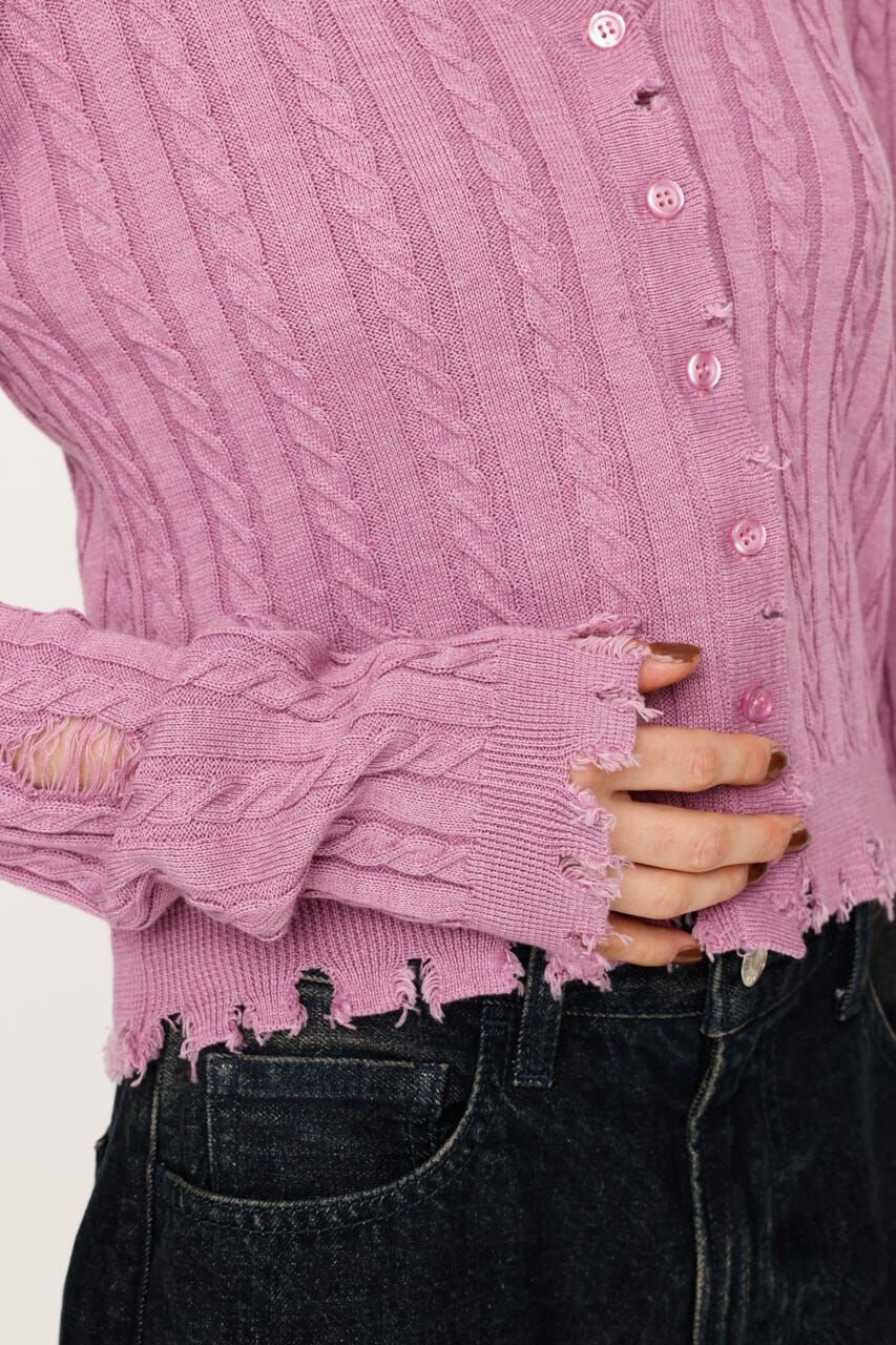 SLY「V／N CRASH 2P トップス」|ニット・セーター|