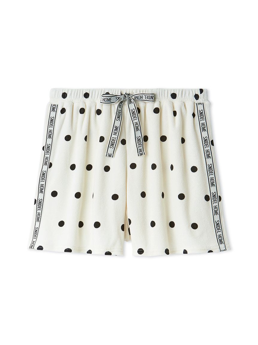 SNIDEL HOME「【sorbet light】【接触冷感】メランジパイルショートパンツ」|ルームウェア|