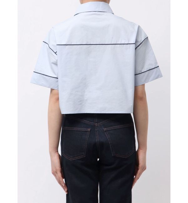 MURUA「バイカラーシャーリングシャツ」|シャツ・ブラウス|