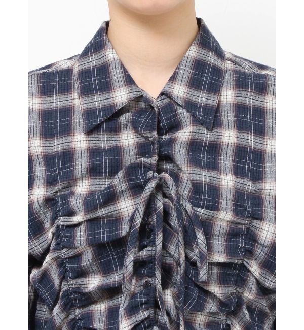 MURUA「2WAYギャザーシャツ」|シャツ・ブラウス|