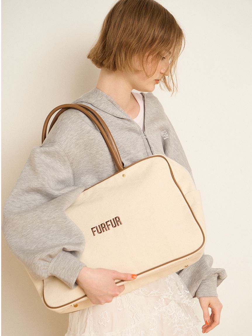 FURFUR「【WEB・一部店舗限定カラー】ロゴ刺繍ジップアップフーディー」|パーカー|