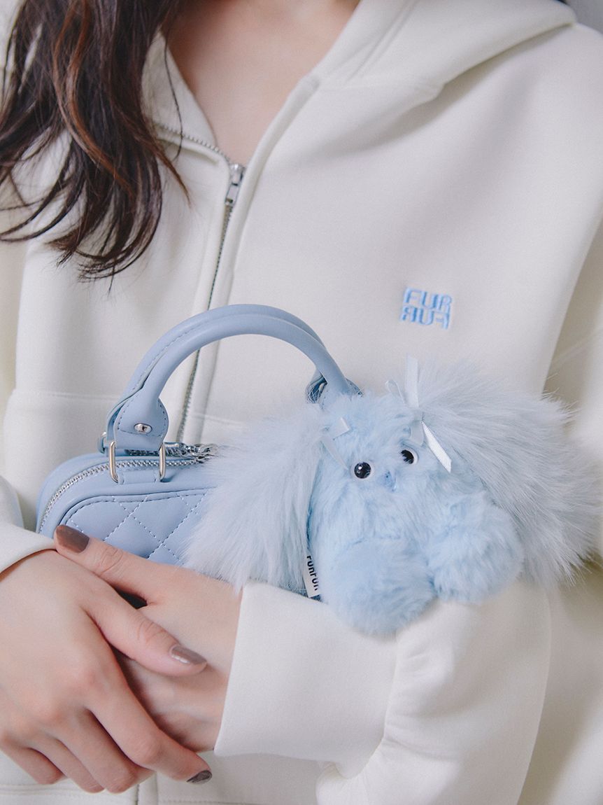 FURFUR「【WEB・一部店舗限定カラー】ロゴ刺繍ジップアップフーディー」|パーカー|