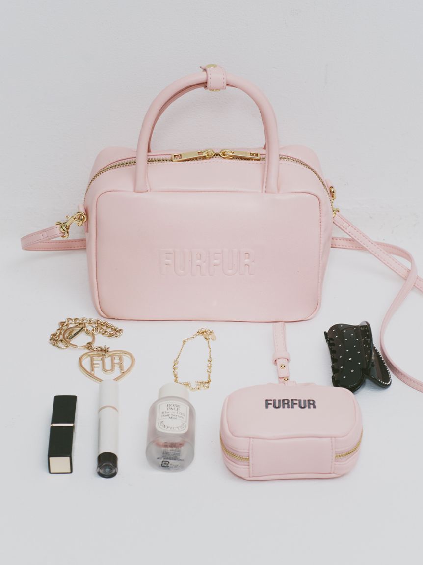 FURFUR「【限定カラー】バリエーションマイクロスクエアボストン」|キーケース|