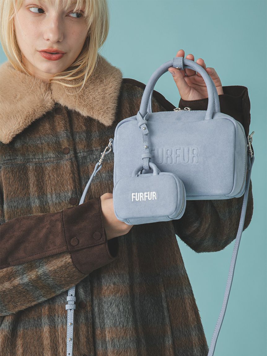 FURFUR「【限定カラー】バリエーションマイクロスクエアボストン」|キーケース|