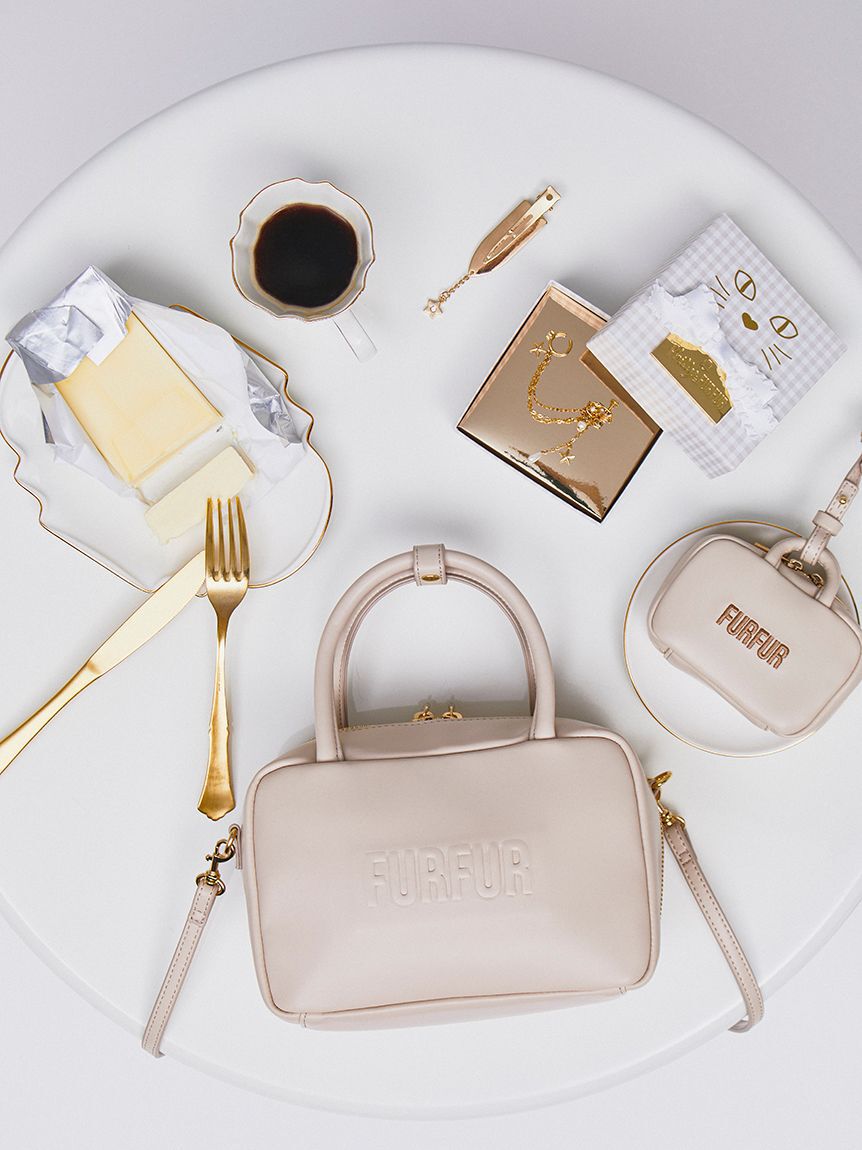 FURFUR「【限定カラー】バリエーションマイクロスクエアボストン」|キーケース|