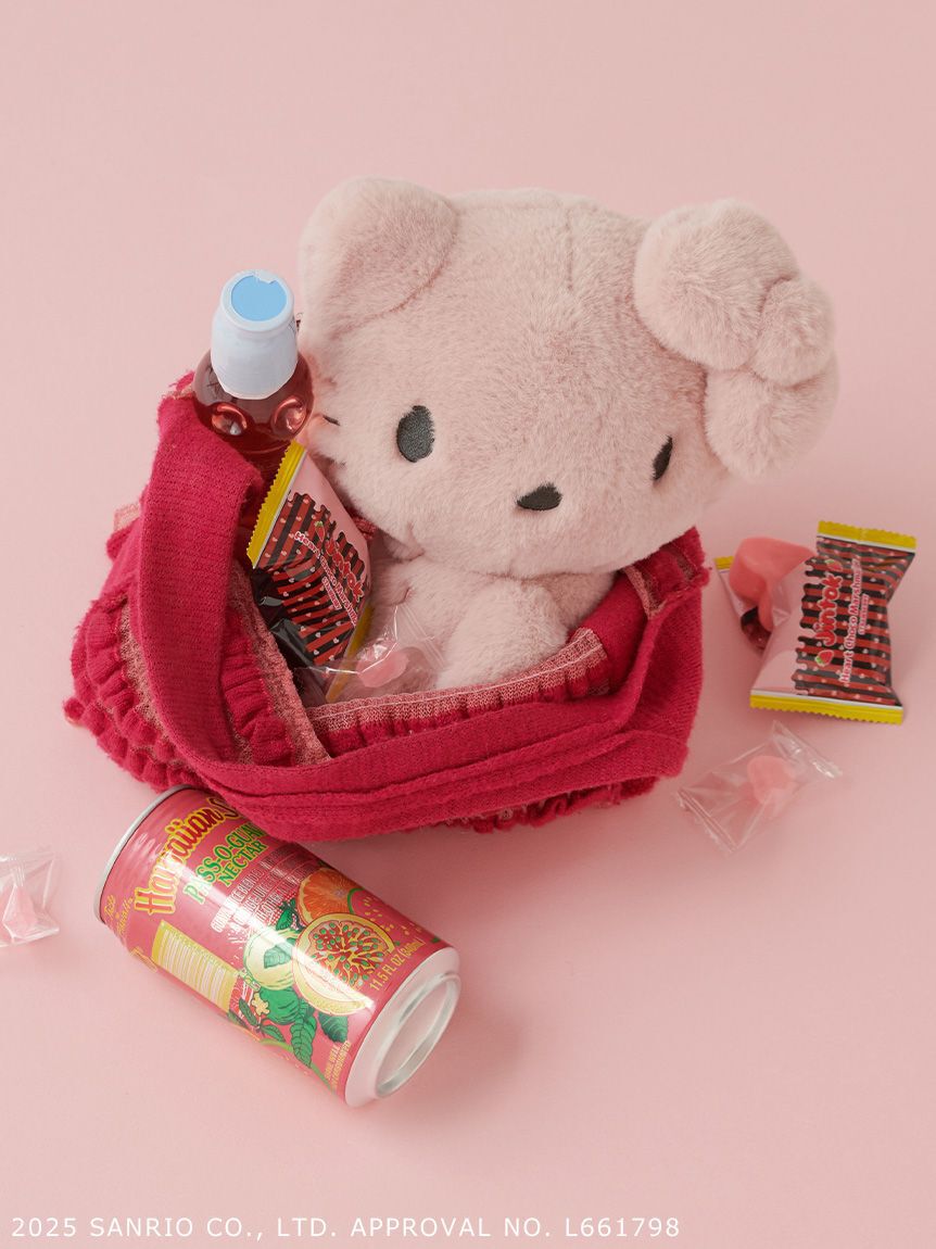 FURFUR「【WEB・一部店舗限定カラー】HELLO KITTYぬいぐるみショルダー」|ショルダー・メッセンジャー|PNK