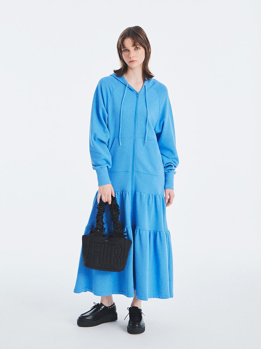 FURFUR「フーディーティアードワンピース」|ワンピース|BLU