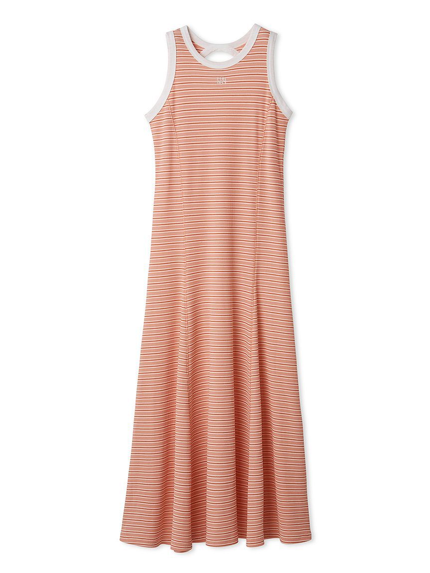 FURFUR「ロゴ刺繍ボーダーワンピース」|ワンピース|