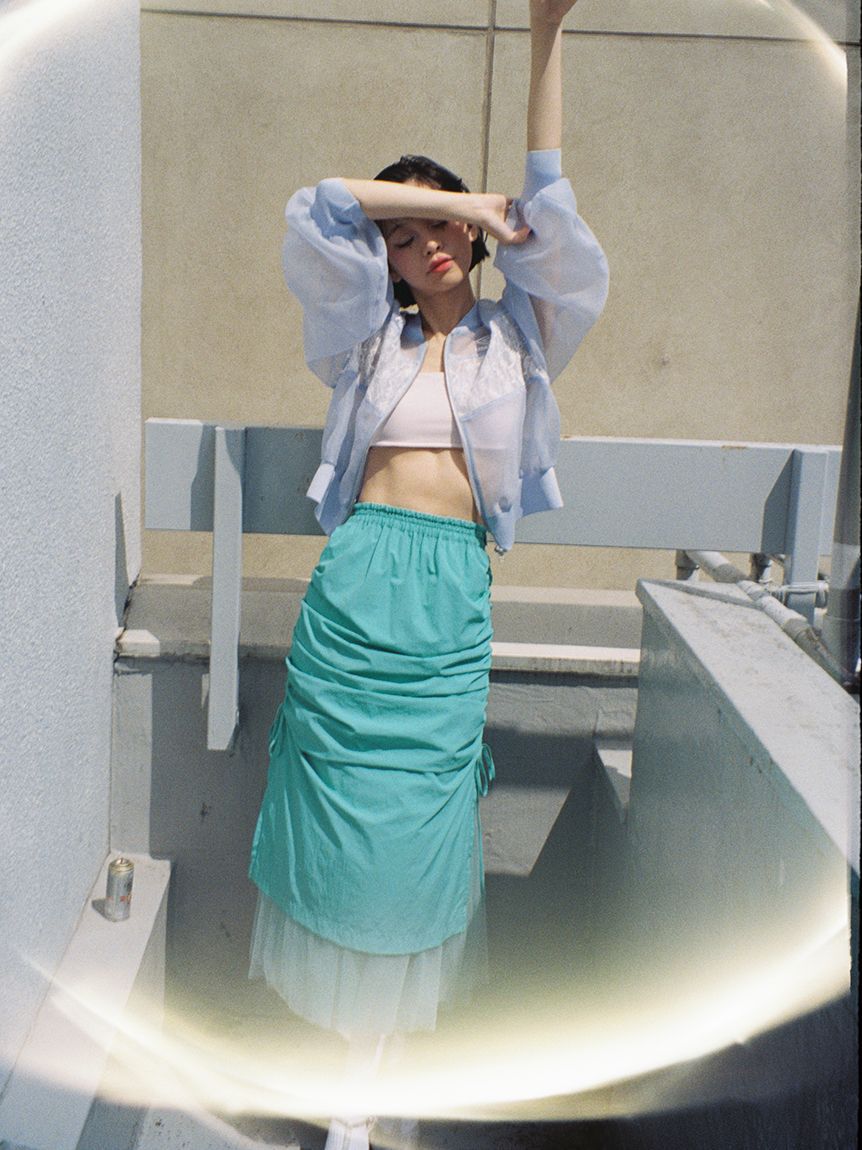 FURFUR「ロゴ刺繍バンドゥブラトップ」|インナー|