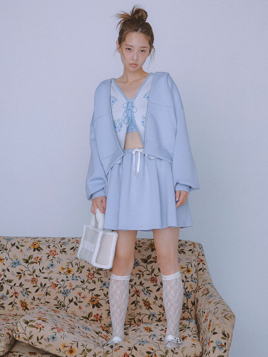 FURFUR「ロゴ刺繍バンドゥブラトップ」|インナー|