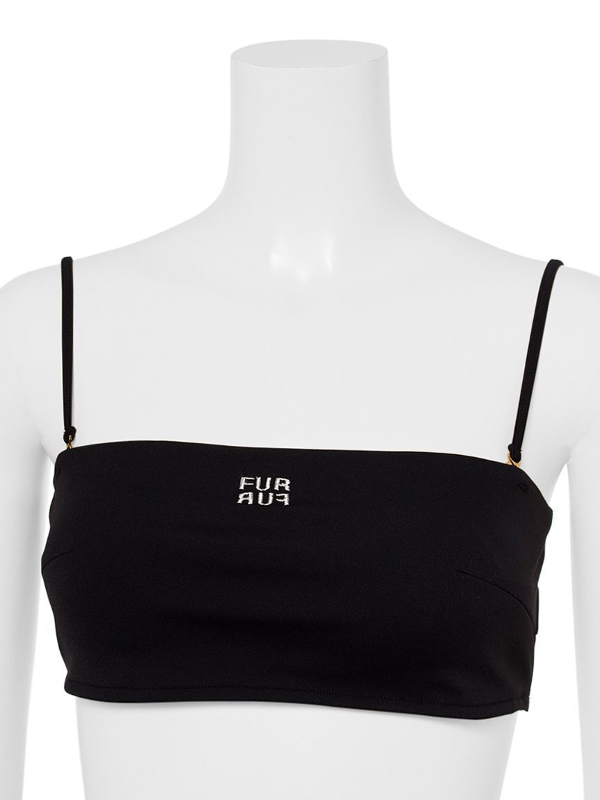 FURFUR「ロゴ刺繍バンドゥブラトップ」|インナー|