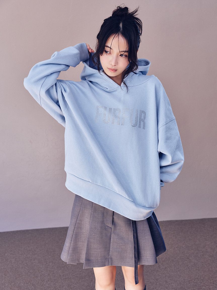 FURFUR「ベルト付きタックミニスカート」|スカート|