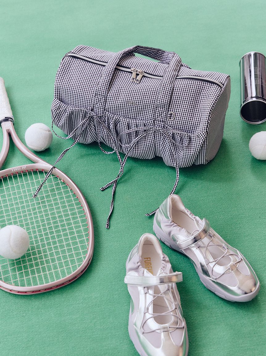 FURFUR「【WEB限定カラー】リボンドラムバッグ」|ショルダー・メッセンジャー|