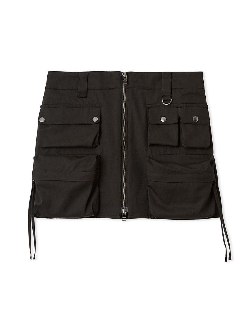 FURFUR「カーゴミニスカート」|スカート|BLK