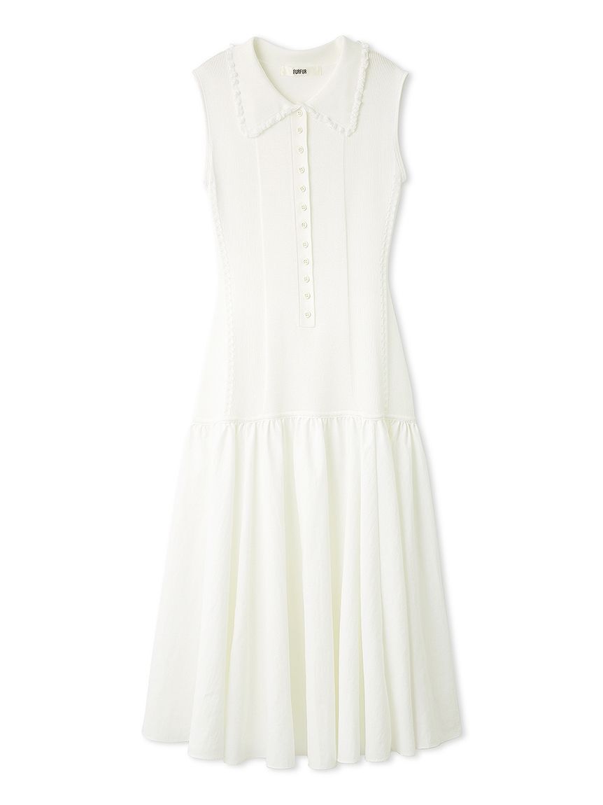FURFUR「ポロニットワンピース」|ワンピース|