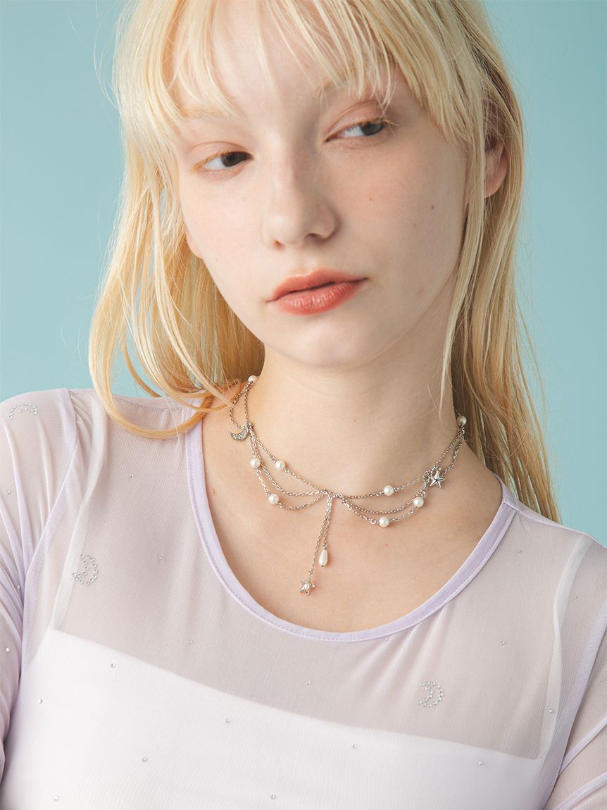 FURFUR「スターモチーフネックレス」|ネックレス|