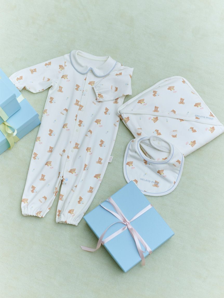 GELATO PIQUE KIDS & BABY「【BABY】新生児ベビーベア2WAYオール」|ロンパース|