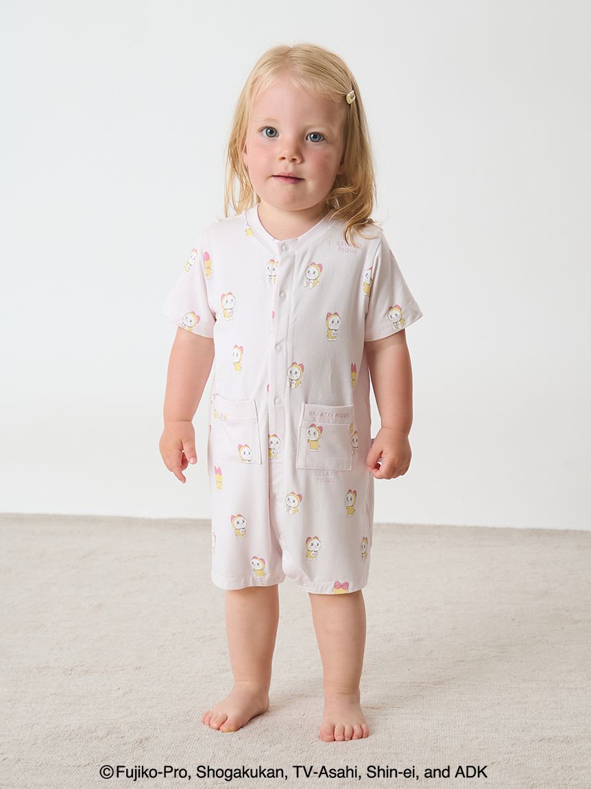 GELATO PIQUE KIDS & BABY「【ドラえもん】【ベビー】総柄ロンパース」|ロンパース|