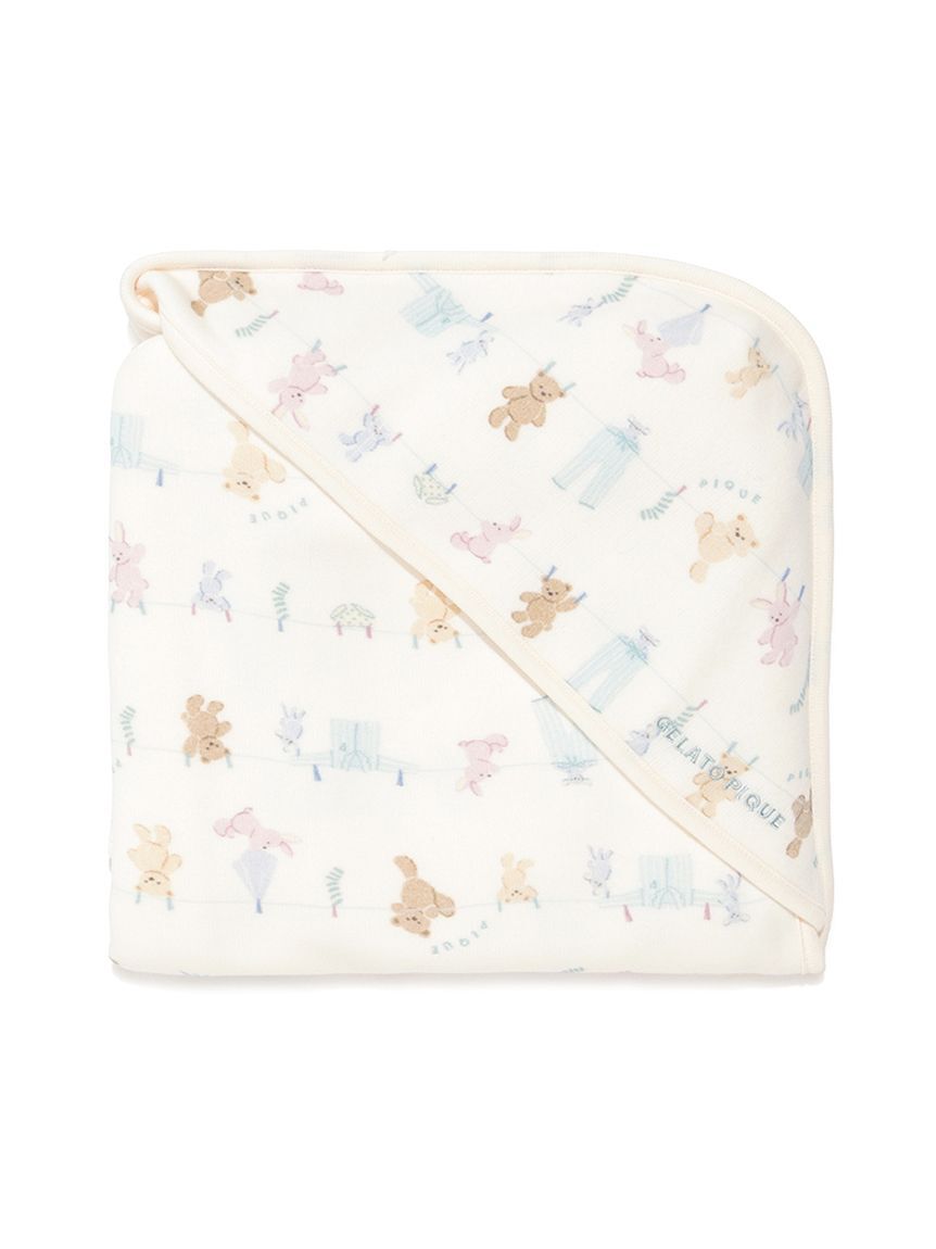 GELATO PIQUE KIDS & BABY「【BABY】ウォッシングアニマル柄ブランケット」|その他ベビー用品|OWHT