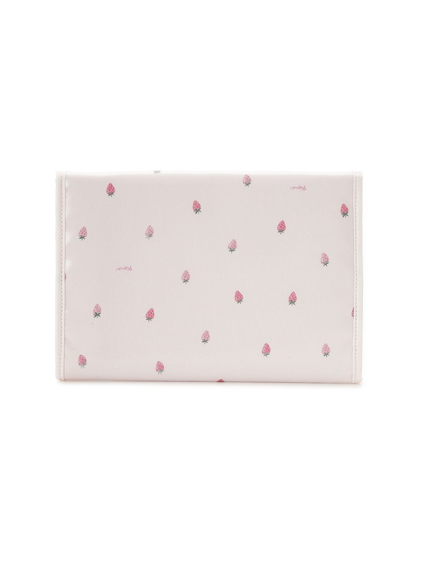 gelato pique「ストロベリー柄母子手帳ケースL」|マタニティ・ママグッズ|